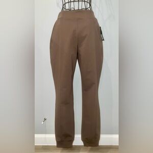 BYLT Women’s Elite+ Pintuck Joggers in Dark Taupe Size M | Premium Basics | NWT